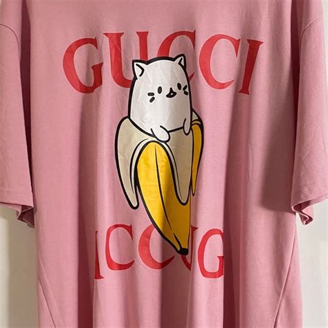 bananaya gucci|gucci bananya shirts.